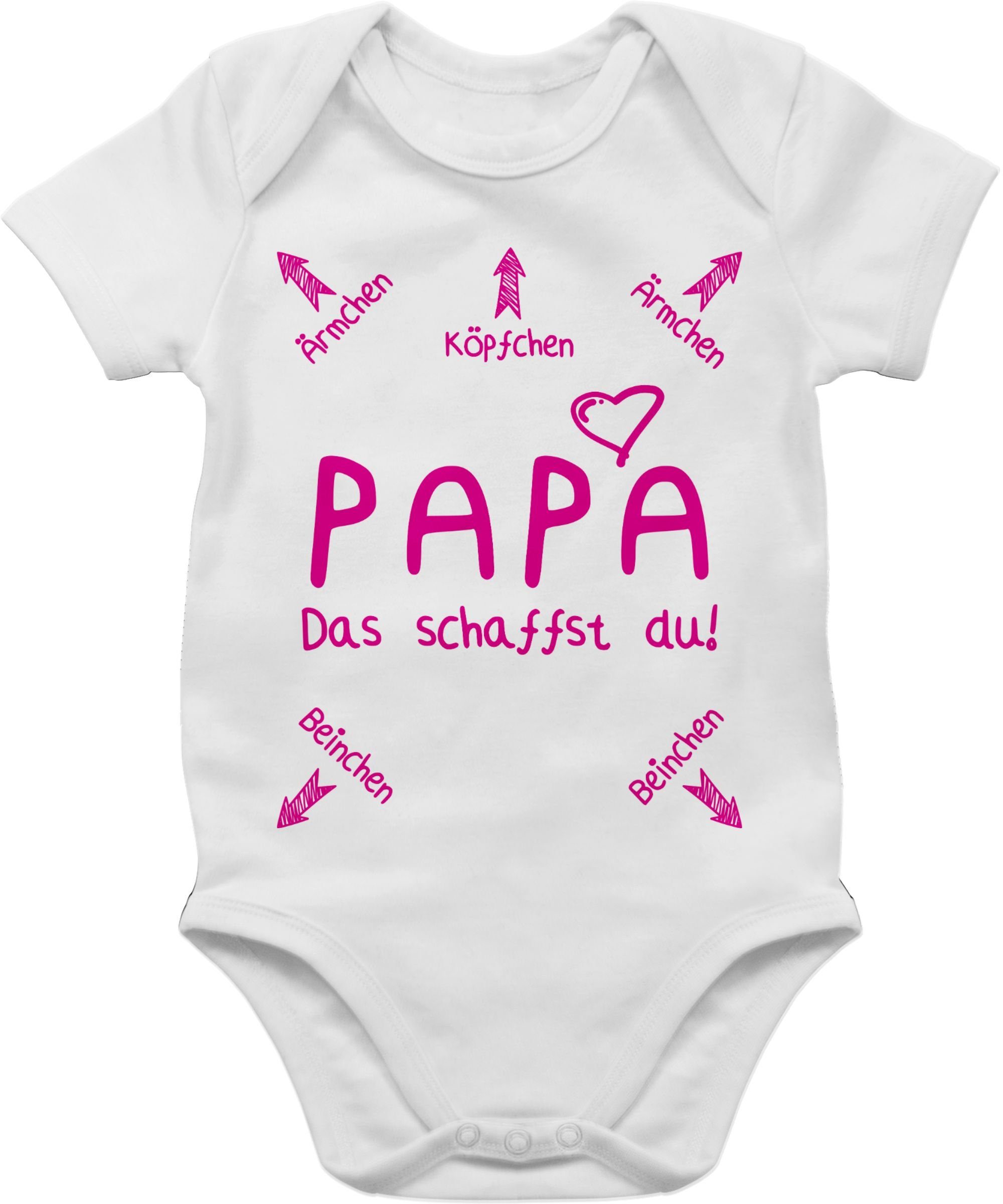 Baby Body Mit Spruch - 'Ich Bin Süß Mama Ist Heiß Papa Hat Glück' Strampler